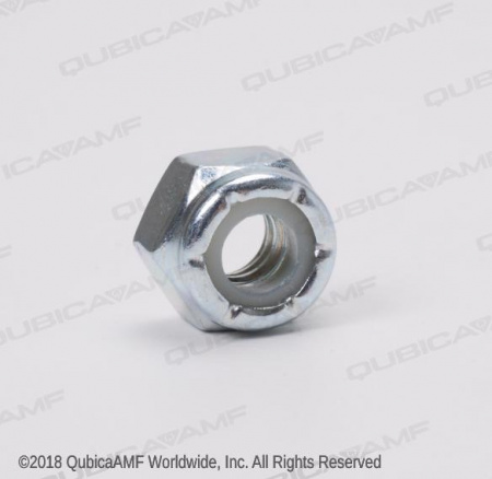 01051 Гайка 1/4-20 NYLON INSERT HEX LOCK NUT,PLATED