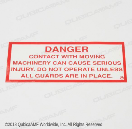 070011211 Наклейка DECAL-DANGER