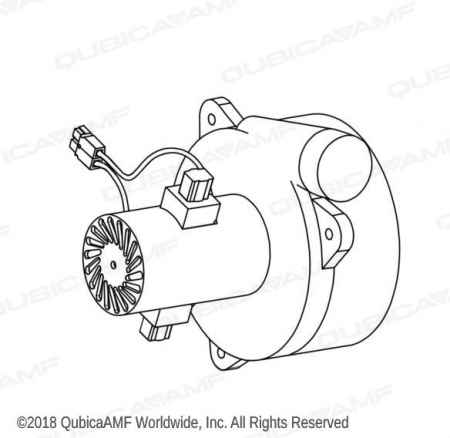 294115343 Вакуумный мотор в сборе 240V Vac Motor Assembly